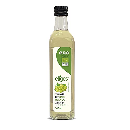 Ifa Eliges Vinagre Vino Blanco Acidez 6º Ecológico - 500 ml.