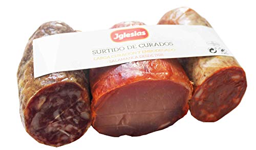 IGLESIAS ASI DA GUSTO - Lote Lomo Embuchado, Chorizo Extra Y Salchichón Extra De G, 700 Gramo