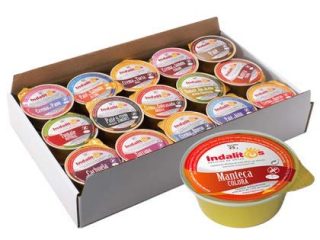 Indalitos - Manteca Colorá - Bandeja 18 Monodosis 25 g