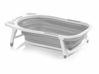 Innovaciones MS Fold 6836 - Bañera Plegable, 50 x 84 x 25 cm, Gris