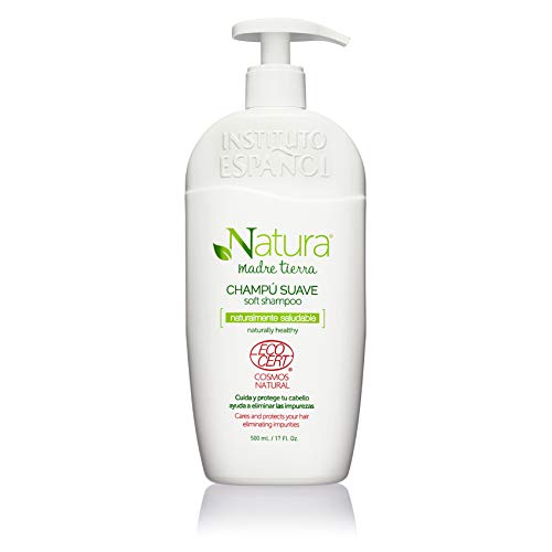 Instituto Español Champú Natura Madre Tierra Apto para Veganos, 500ml