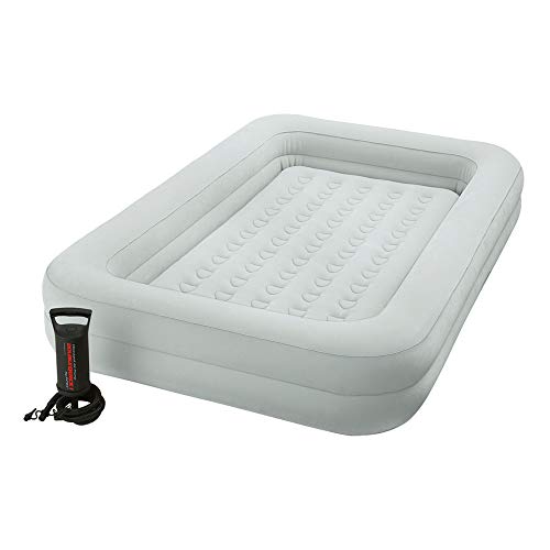 Intex 66810NP - Colchón hinchable infantil con hinchador 107 x 168 x 25 cm