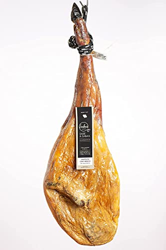 JAMÓN DE CEBO IBÉRICO 50% raza ibérica de SABAS JAMONES 8.kg aprox. Servicio 24 a 48 h.