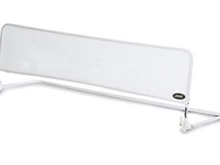 Jané Barrera de Cama Abatible Básica, en Color Blanco, Largo 110 Cm, Compatible con Cama Convencional y Plegatín
