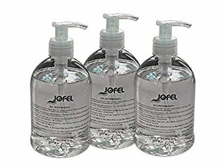 Jofel AT50503 - Gel hidroalcohólico - Pack 3 botellas, 3 x 500 ml