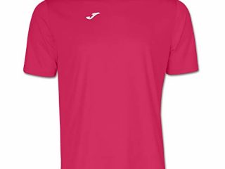 Joma Combi - Camiseta de Manga Corta, Hombre, Rosa (Fucsia), M