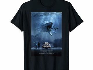 Jurassic World Mosasaurus Movie Poster Camiseta