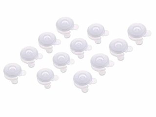 JZK 12 Sujeciones para edredón acuten Duvet Donuts Clips para Mantiene Las Esquinas en su Lugar y previene el Desplazamiento para Evitar Cubierta Cambio Interior