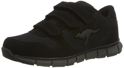 KangaROOS K-bluerun 701 B, Zapatillas Unisex Adulto, Negro (Black/Dk Grey 522), 38 EU