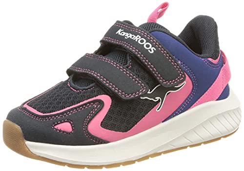 KangaROOS K-Fort One V, Zapatillas, Dk Navy Daisy Pink, 34 EU
