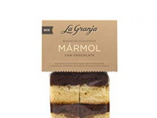 LA Granja Bizcocho Marmol Chocolate 300 G, Sin Potenciadores Del Sabor, 6 Unidad