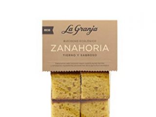 LA Granja Bizcocho Zanahoria 300 G, Sin Potenciadores Del Sabor, 6 Unidad