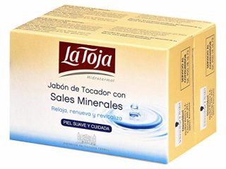 La Toja Jabón de Manos Hidrotermal - Relaja, renueva y revitaliza con la fragancia exclusiva de La Toja - 1 pack de 2 pastillasx125gr