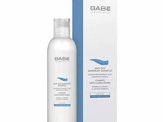 Laboratorios Babé - Champú Anticaspa 250 ml, Pelo Graso, Dermatitis Seborreica, Elimina la Caspa, Seborregulador, Combate el Picor del Cuero Cabelludo