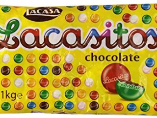 Lacasitos - Chocolate - Gracera de chocolate con leche recubierta con azúcar coloreado - 1 kg
