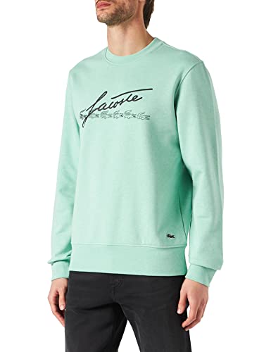 Lacoste SH2077, Sudadera Hombre, Verde (Trefle Chine), M