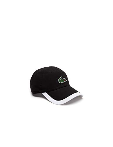 Lacoste Sport RK5398 Gorras y Sombreros, Noir/Blanc, Talla única para Hombre