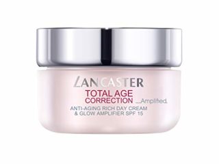 LANCASTER TOTAL AGE CORRECTION AMPLIFIED - Anti-Aging Rich Day Cream & Glow Amplifier SPF15 50 ml