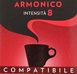 Lavazza Cápsulas de Café Compatibles Nespresso Espresso Armonico, Paquetes de 10 x 10 Cápsulas (Total: 100 Cápsulas)