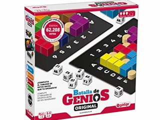 Lúdilo- Batalla de Genios Original, Juego de Mesa, Rompecabezas Madera, Juegos educativos, Juegos Inteligencia niños, Puzzles