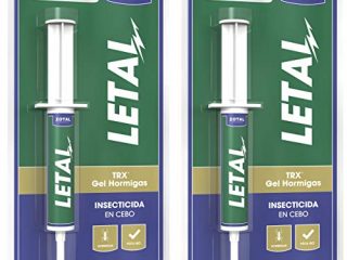 LETAL TRX Gel Insecticida Hormigas - Cebo Mata Hormigas 10 g para Uso Doméstico de Zotal - Elimina Colonias de Hormigas que se Alimentan de Azúcares, Evitando su Proliferación - Listo para Usar