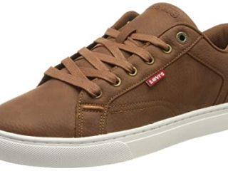 Levi's Corto, Zapatillas Hombre, marrón, 42 EU