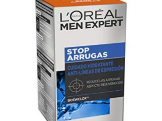 L'Oreal Paris Men Expert - Cuidado hidratante anti-arrugas de expresión Stop Arrugas, 50 ml