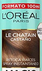 L'Oreal Paris Spray Retoca Raíces y Canas Instantáneo Magic Retouch, Tono Castaño - 100 ml