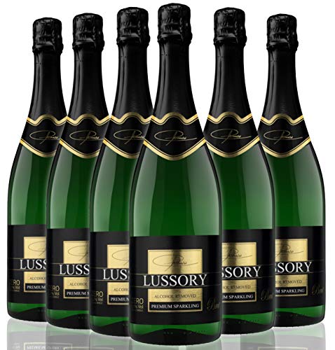 Lussory Brut vino sin alcohol espumoso caja de 6 ud