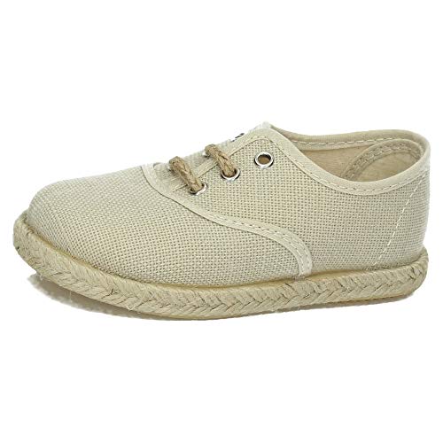 MADE IN SPAIN 260/L ESPARTEÑAS DE Lona NIÑO Zapatillas Hielo 23
