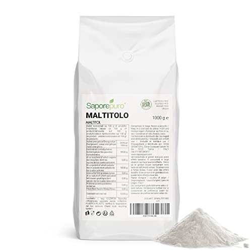 MALTITOL - 1 Kg - Alternativa de azúcar