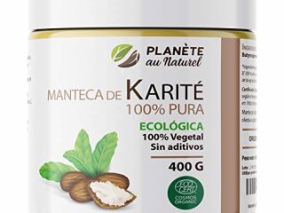 Manteca de Karité Ecológica 400g - 100% Vegetal - Sin aditivos - Sin Refinar
