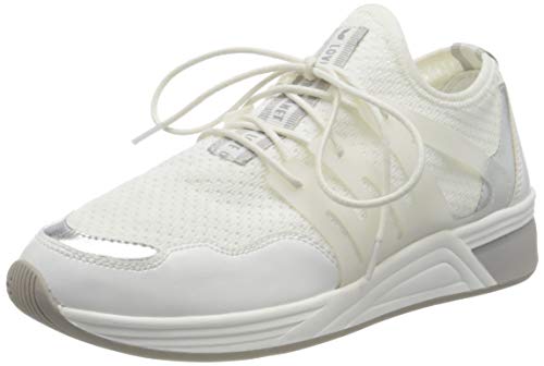 MARCO TOZZI 2-2-23760-24, Zapatillas Mujer, Color Blanco Comb 197, 38 EU