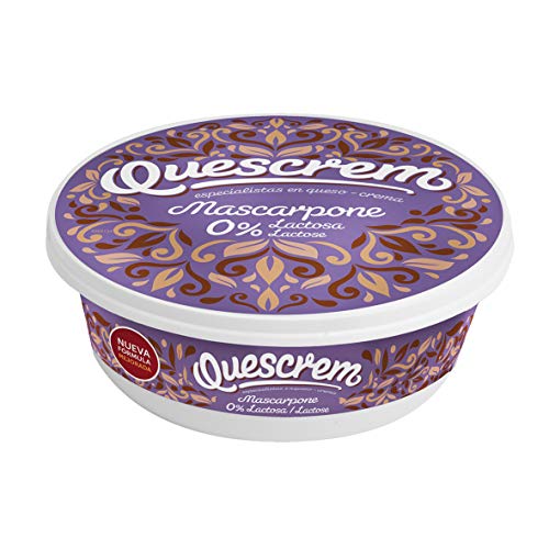 Mascarpone Sin Lactosa. Pack 6 unidades x 250 gramos