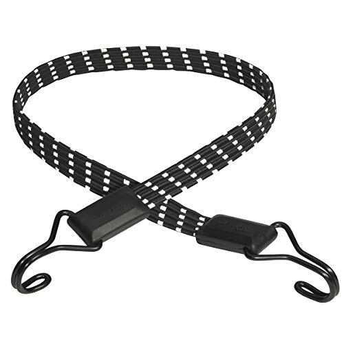 Master Lock 3229EURDAT Pulpo Plano con Ganchos de Doble Alambre, Unisex-Adult, Negro, 80 cm Cuerda