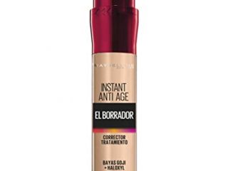 Maybelline New York, Corrector de Ojeras, Bolsas e Imperfecciones, Borrador Ojos, 02 Nude, 6.8 ml