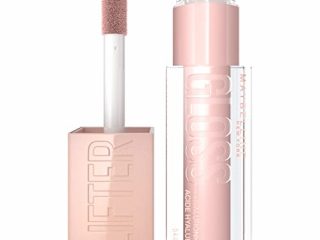 Maybelline New York Lifter Gloss hidratación duradera y labios rellenos 002 Ice - 480 g