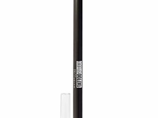 Maybelline New York, Tattoo Liner, Lápiz de Ojos Semi-permanente, Waterproof, No transferible, Tono: 900 Deep Onyx, Negro, 1.3 gr