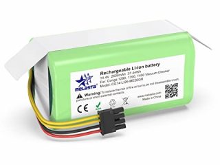 melasta Batería Li-Ion 14.4V 2600mAh para Aspiradora Cecotec Conga 1290, 1390, 1490, 1590.(non compatible con Conga 950 990 1090 1190 1790 3090 4090)