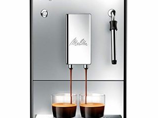 Melitta Caffeo Solo&Milk E953-102 Cafetera Superautomática con Sistema de Leche, Molinillo, 15 Bares, Café en Grano, Limpieza Automática, Personalizable, Plata