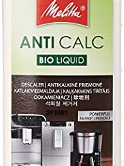 Melitta Descalcificador Bio Multi, Limpiador Express, Automáticas, Cafeteras de Goteo, Líquido Biodegradable, 6 Usos, 250 mililítros, 0.25 litros