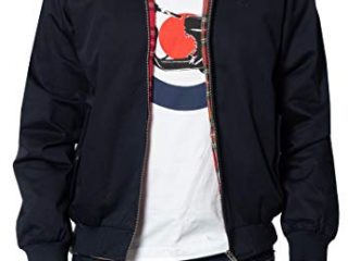Merc Harrington, Chaqueta de Manga Larga Para Hombre, Azul (Navy), X-Large