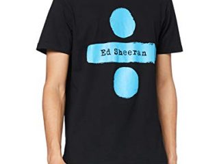 MERCHCODE Ed Sheeran Divide - Camiseta para Hombre, Hombre, Camiseta, MC069, Negro, XXX-Large