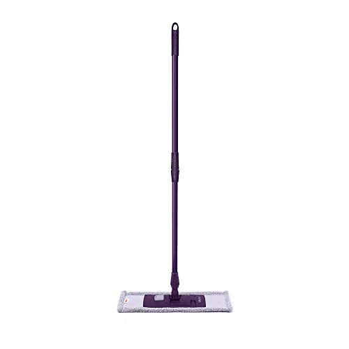 Mery Mopa Microfibra con Palo, Acero Pintado, Morado y Lila, Medida: 140 x 45 x15 cm
