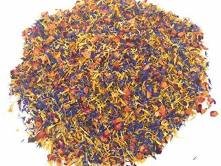 Mezcla De Flores De Primavera - Rosa Comestible, Aciano Y Caléndula - Grado Culinario (10g) - Perfecto Para Bebidas, Pasteles Y Delicias Culinarias