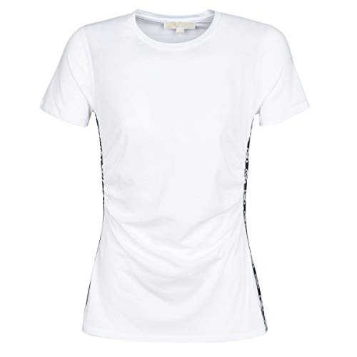 MICHAEL Michael Kors Camiseta de mujer MS05MJW6TF White Verano 2020 P/E 2020 blanco L