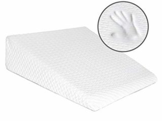 Milliard Cojín con Forma de Cuña, Almohada Lectura Triángulo para Soporte la Espalda - Cojin Sofá y para Cama para Leer y Relax, con Funda Lavable Extraíble
