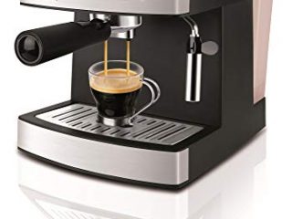 Mini Moka 999319000 Cafetera Espreso 15 Bar / 850 W / 1,6 L, 1 Cups, 0 Decibeles, Acero Inoxidable