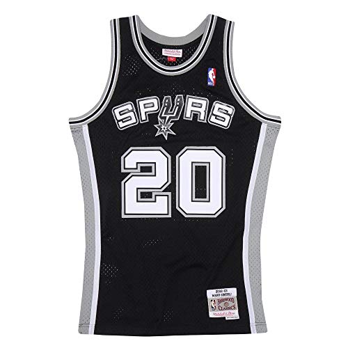 Mitchell & Ness Maillot San Antonio Spurs Manu Ginobili #20