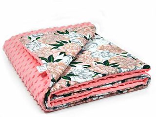 MoMika Manta de Bebé 75 x 100 cm - Manta Arrullo para Bebés Unisex - Microfibra y Tela de Algodón - Regalos Originales para Bebés Recién Nacidos y Baby Shower – Producto EU